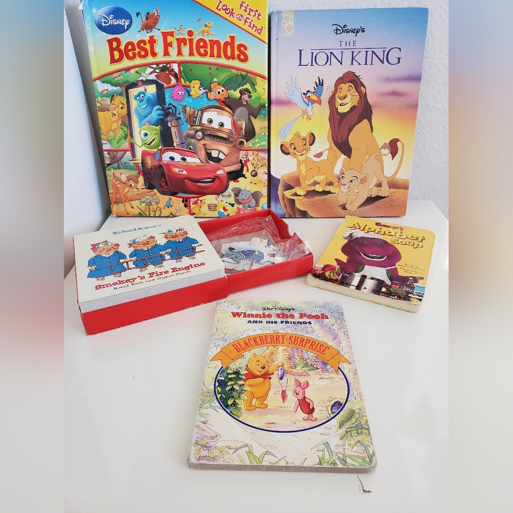 90s VTG Disney Books